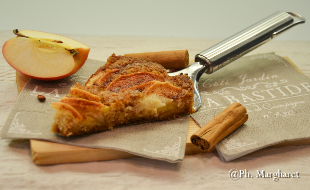 Torta semplice mele e cannella senza glutine