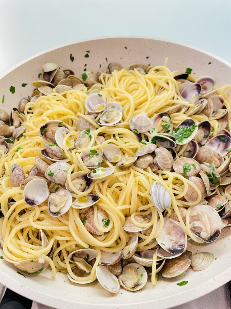 Spaghetti con le telline senza glutine di Pellegrino Artusi 
